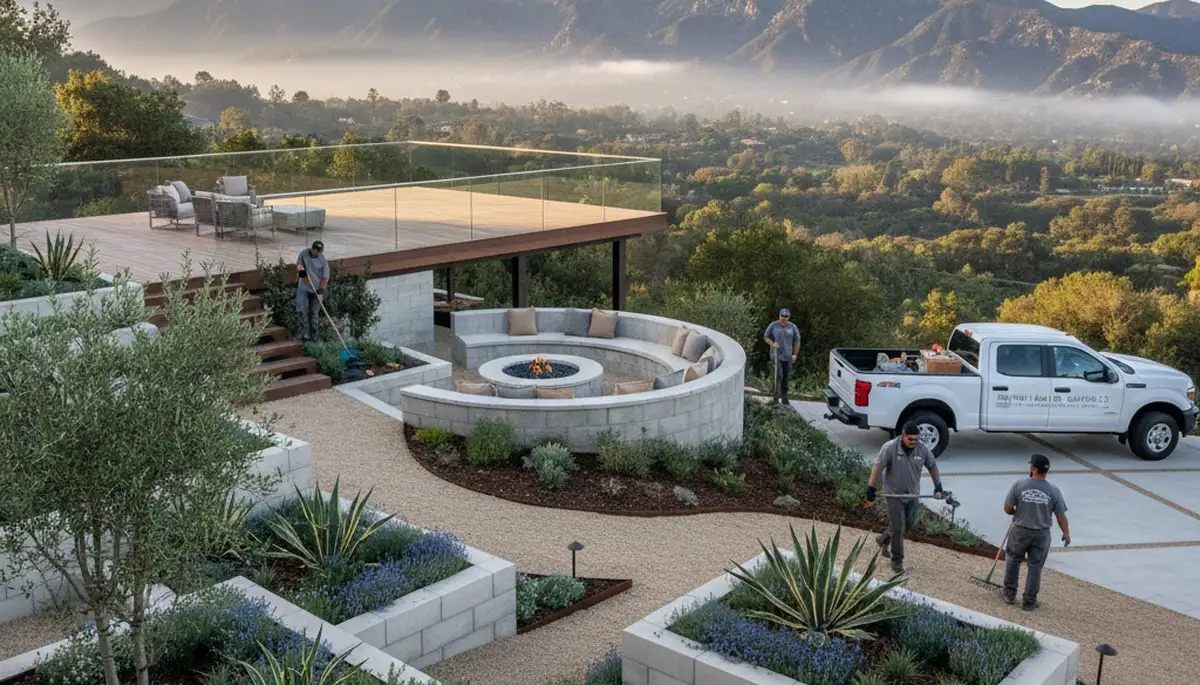 Landscape design services in Pasadena, CA for residential and commercial outdoor spaces