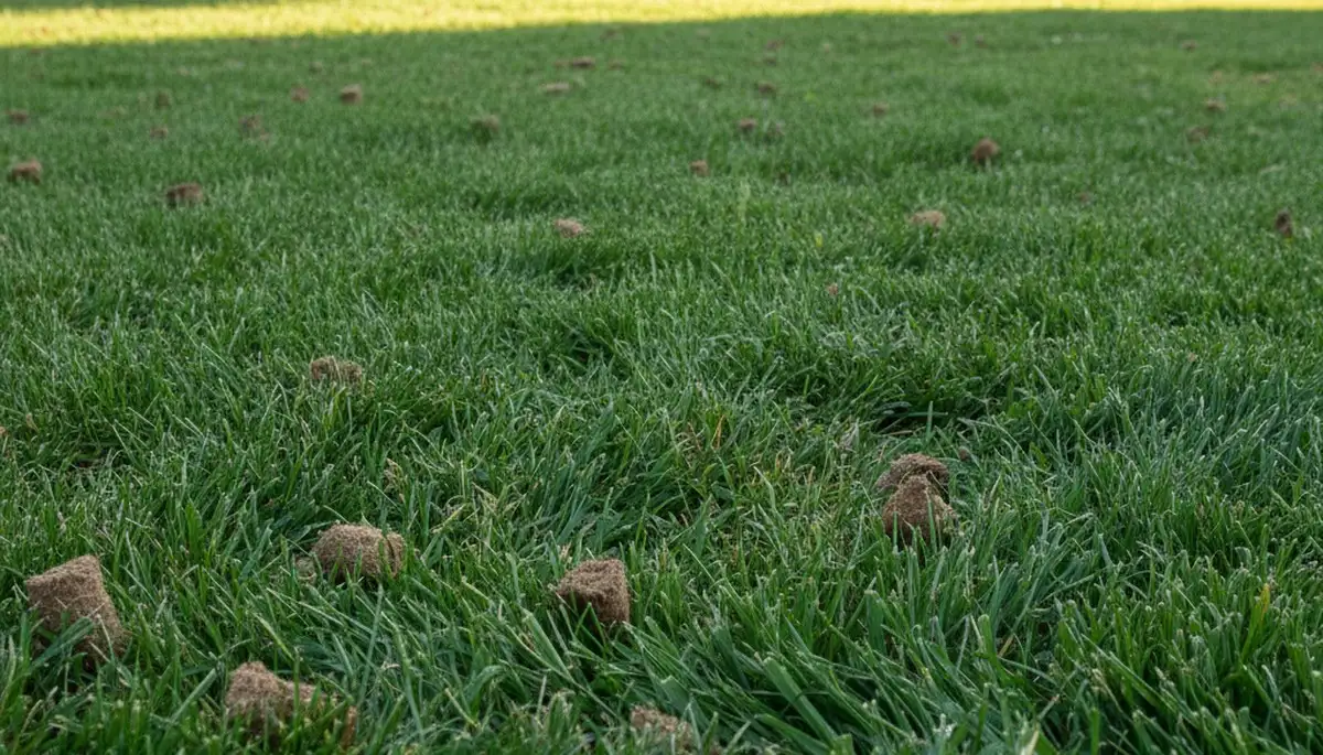Healthy Pasadena, CA lawn recovering after professional aeration by Chop Chop Landscaping